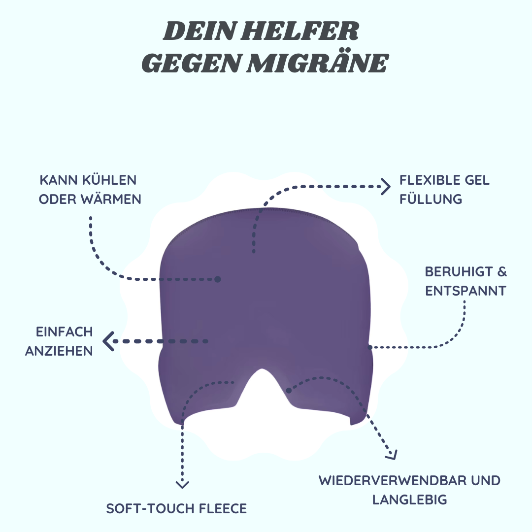 LunaTherm - Die Kühl- & Wärmemaske für Entspannung und sanfte Linderung bei Migräne