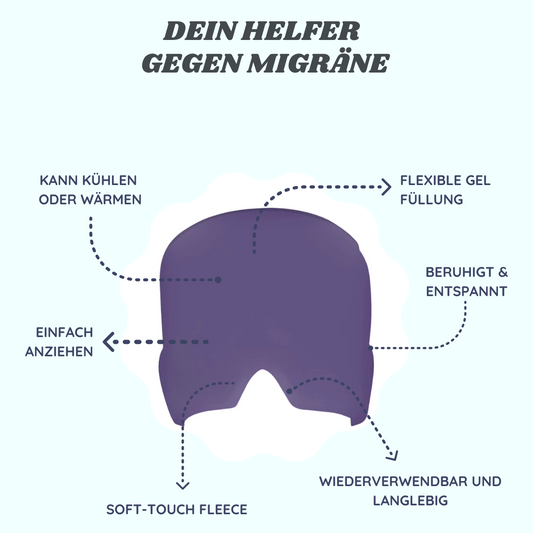 LunaTherm - Die Kühl- & Wärmemaske für Entspannung und sanfte Linderung bei Migräne